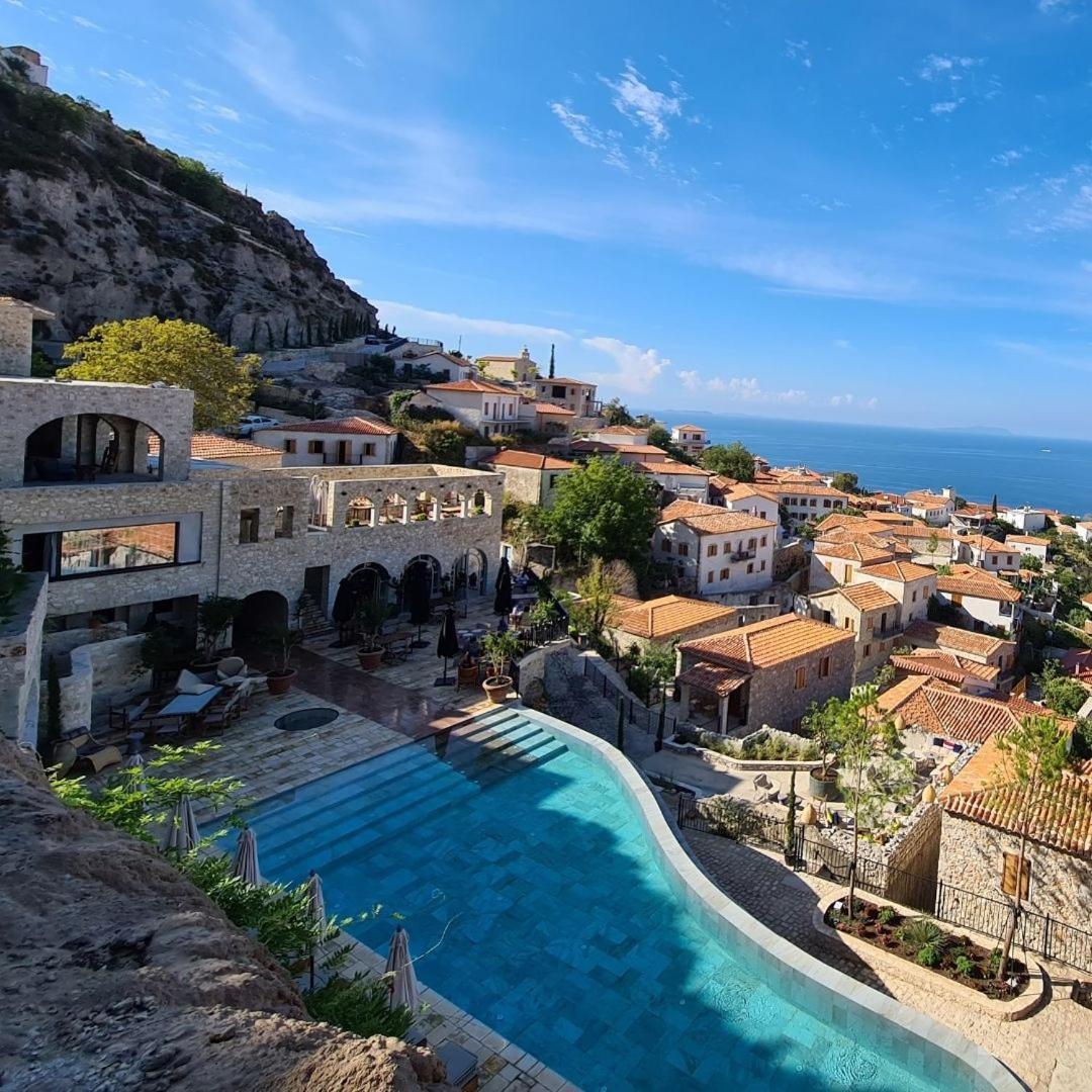 Zoe Hora Hotell Dhërmi Exteriör bild